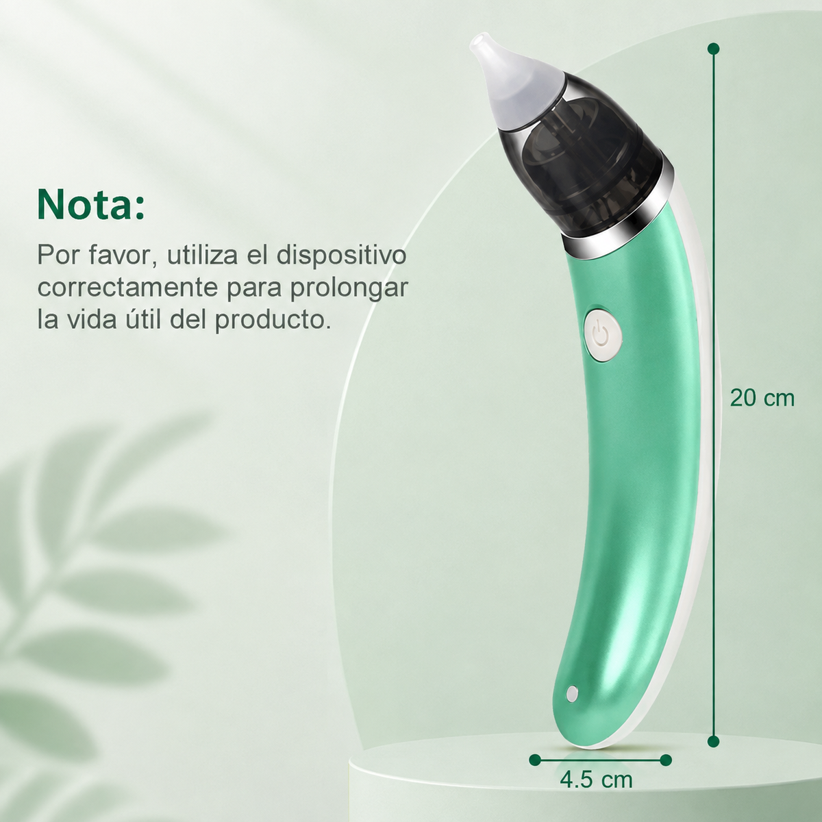 Nubi™ | Aspirador Nasal para Bebé | Respiración Libre y Tranquila