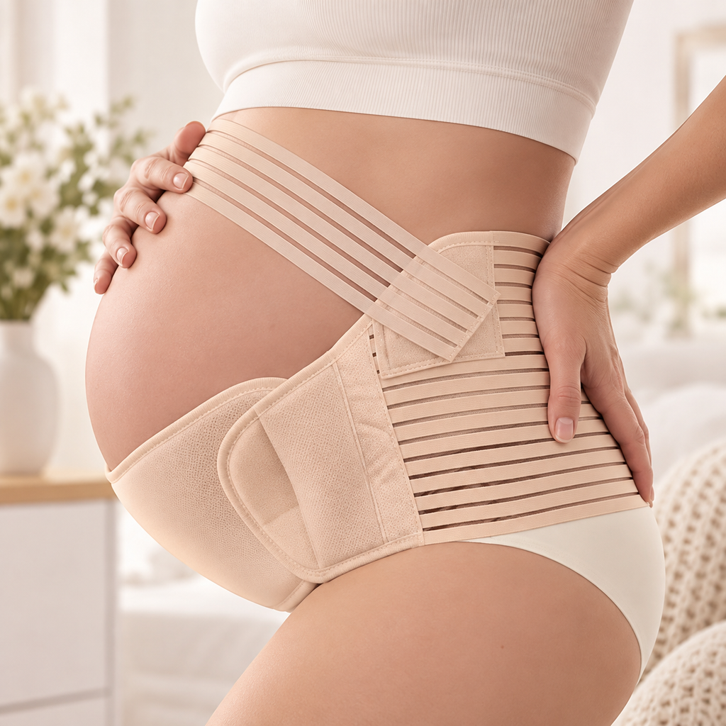 Amora™ | Faja de Soporte para Embarazo | Alivia la Presión y el Peso en tu Espalda