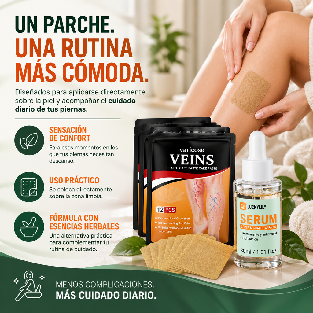 Varelia™ | Tratamiento de Cuidado para Piernas | Alivia la Pesadez y Mejora la Apariencia de tu Piel