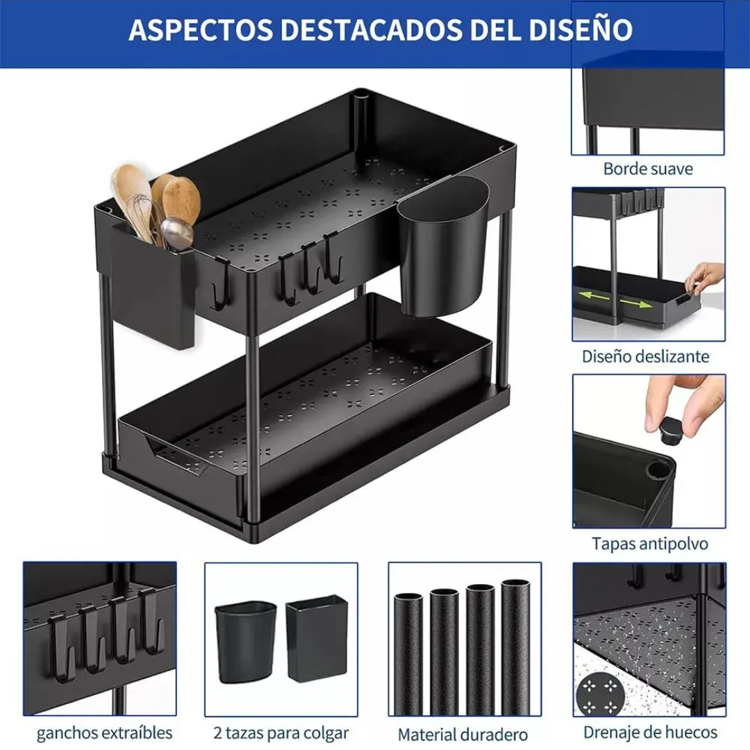 MultiNest™ Organizador De 2 Niveles | Mantén Todo En Orden