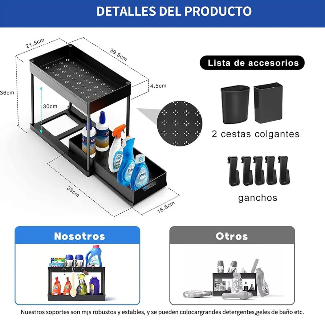 MultiNest™ Organizador De 2 Niveles | Mantén Todo En Orden