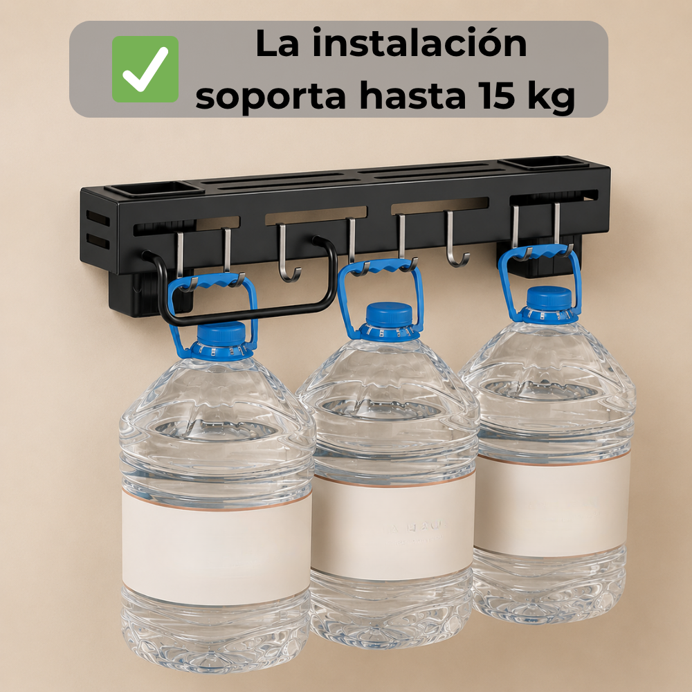 FlexiRack™ Rack de Utensilios | Agilidad y Elegancia en tu Cocina