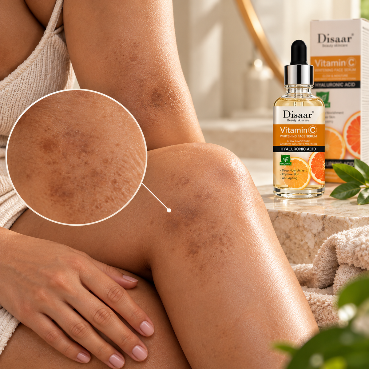 Disaar™ Vitamina C | Sérum Antimanchas | Ayuda a Desvanecer Manchas y Unificar el Tono