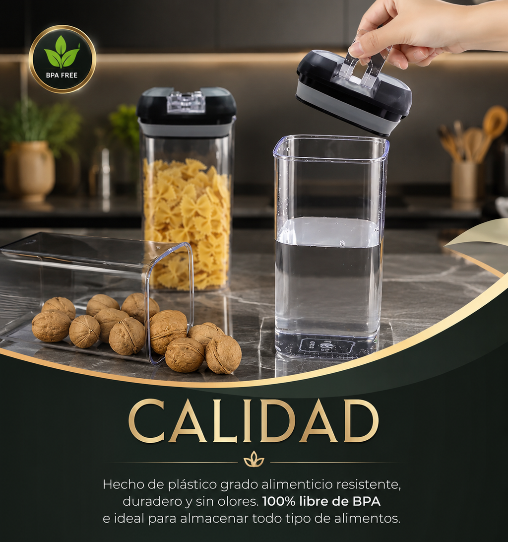 EliteFresh™ Set de Contenedores Herméticos para una Cocina Más Organizada + Envío Gratis